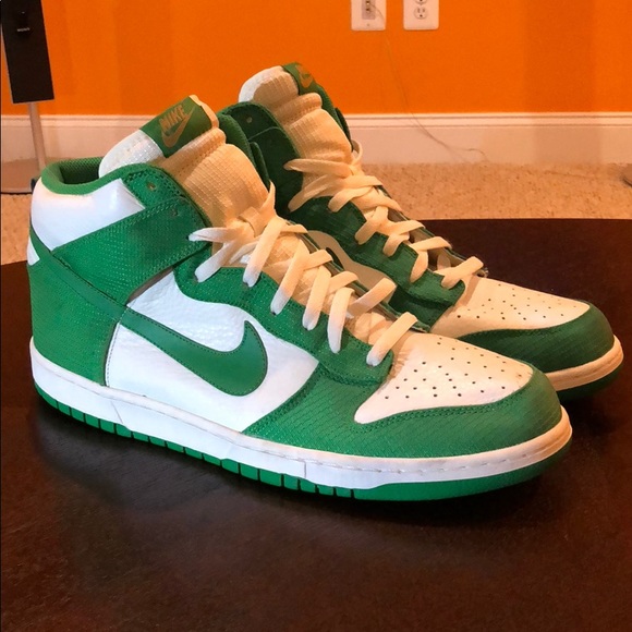 dunk high gorge green